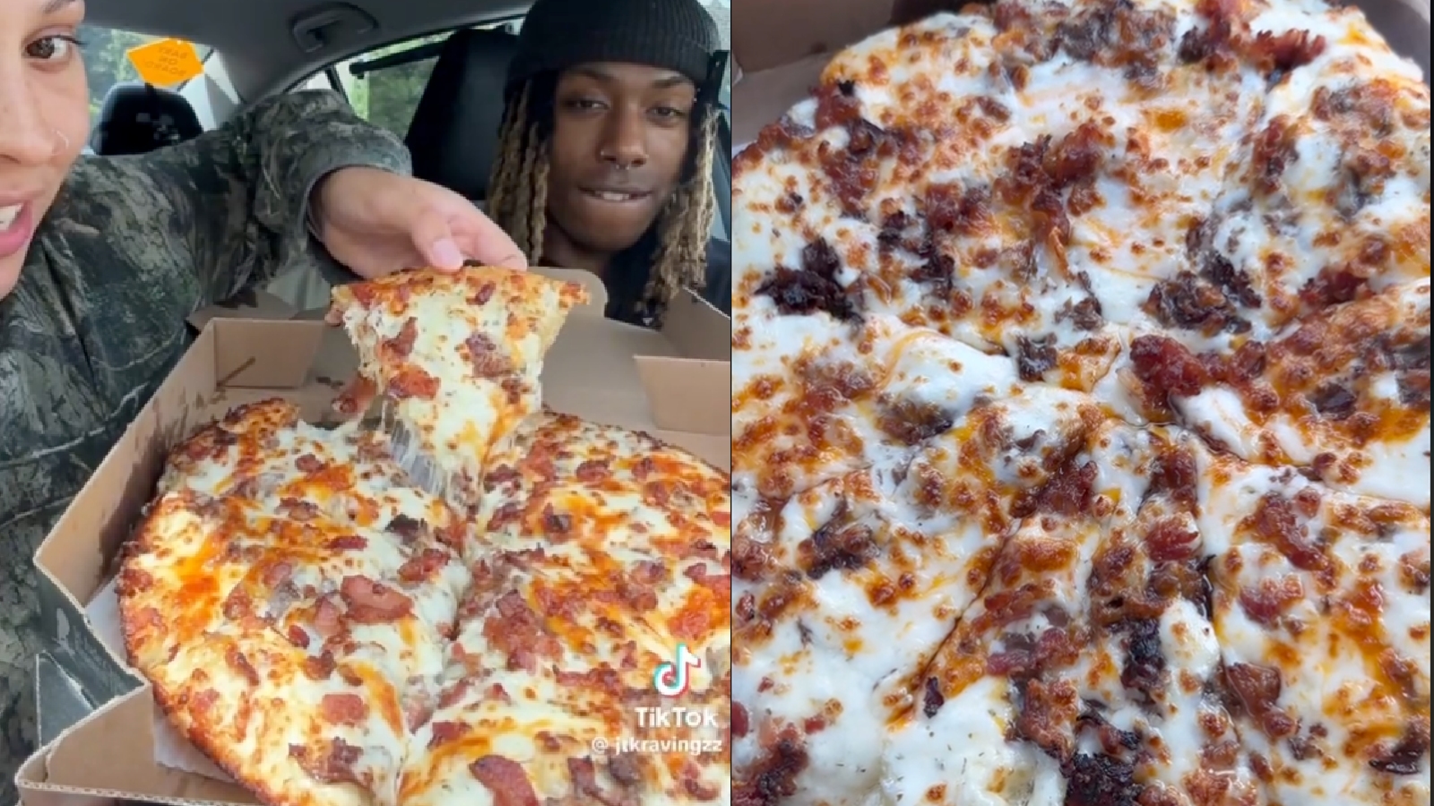 O que é a pizza viral Domino's TikTok?