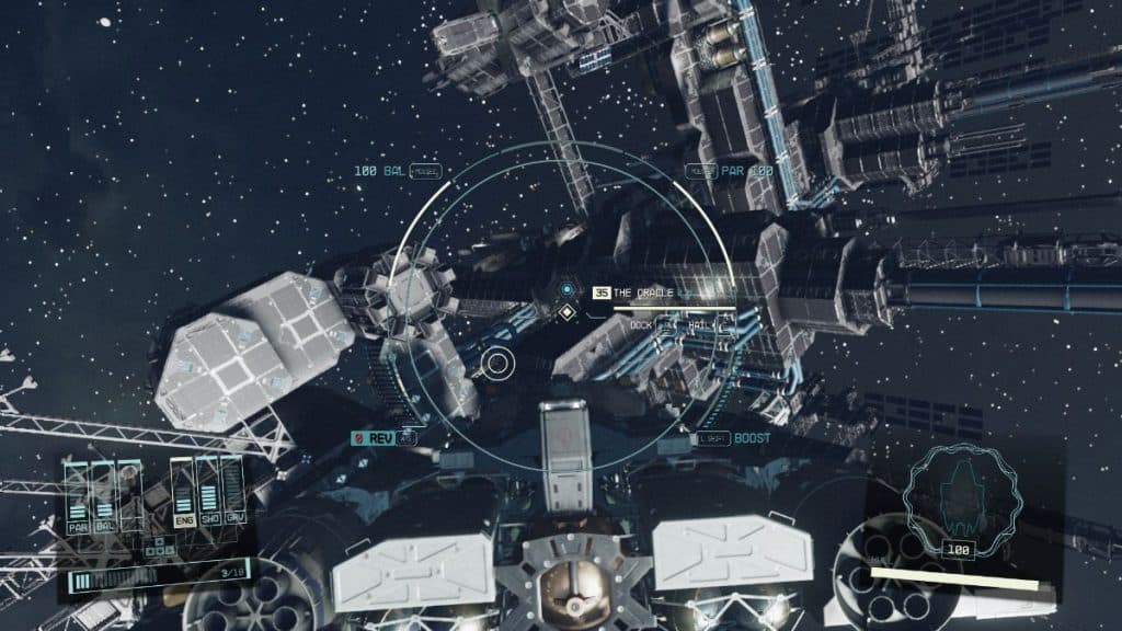 docking in the Oracle Shattered Space