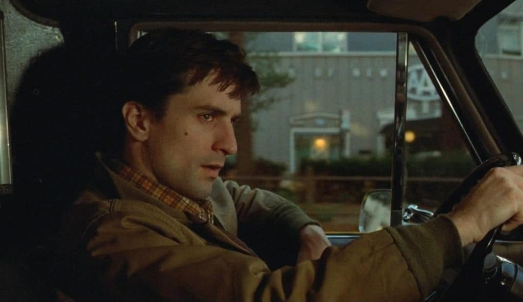 Robert De Niro as Travis Bickle in Taxi Driver