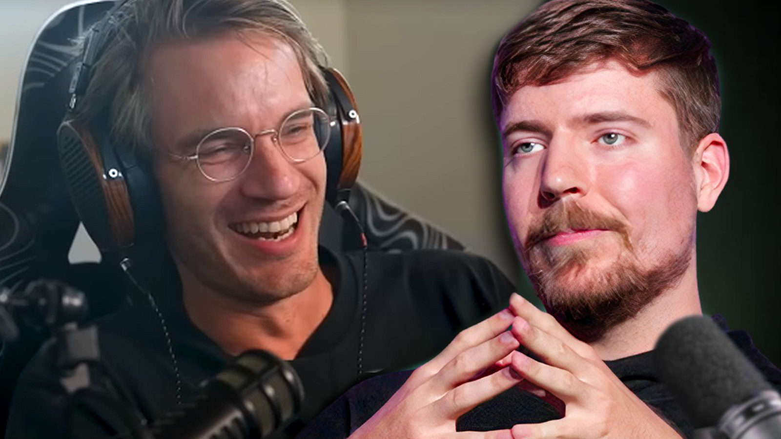 PewDiePie se burla de los consejos de MrBeast para los nuevos YouTubers