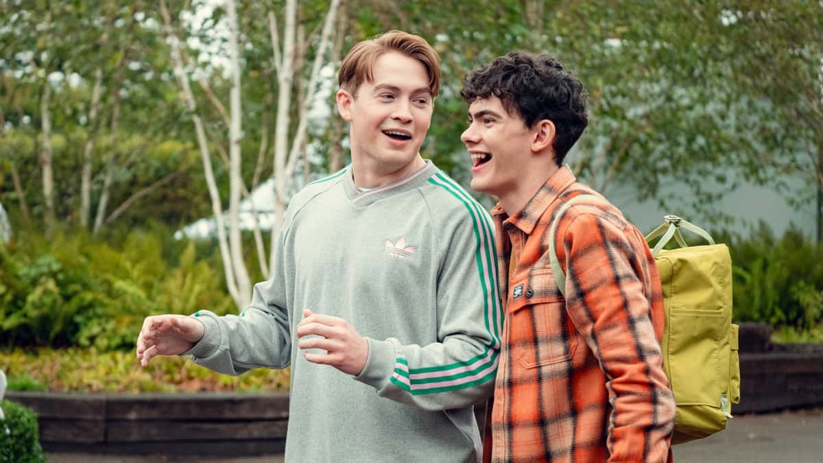 Nick and Charlie in Heartstopper Season 3