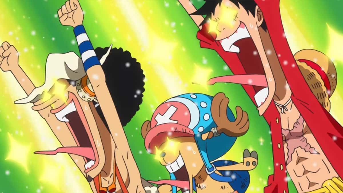 One Piece Luffy Chopper and Usopp