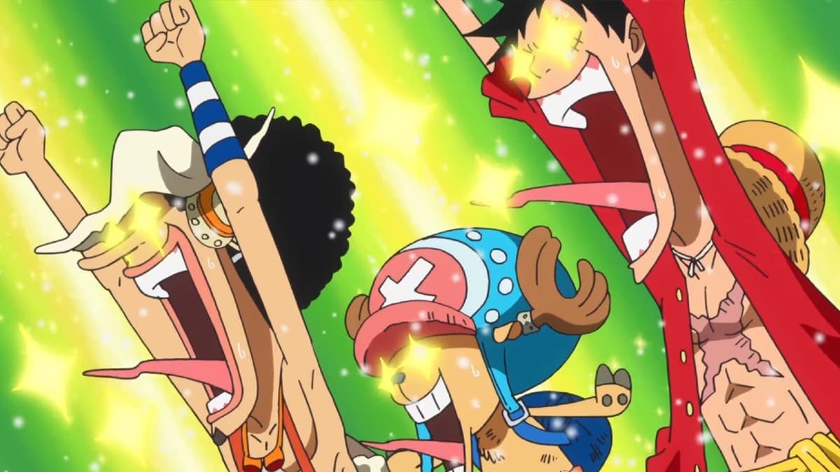 One Piece Luffy Chopper and Usopp