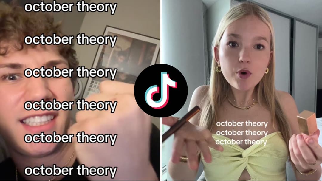 What is the October theory on TikTok?