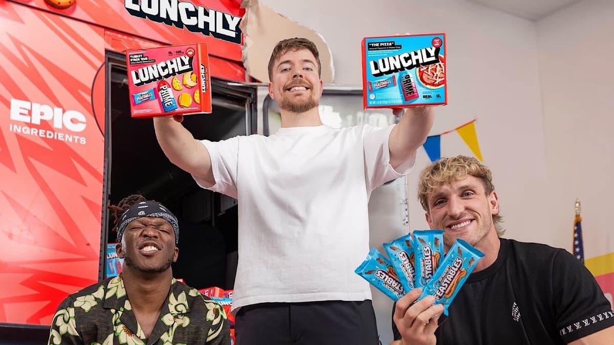 Logan Paul criticado por “explotar” el nacimiento de su hijo para un anuncio de Lunchly