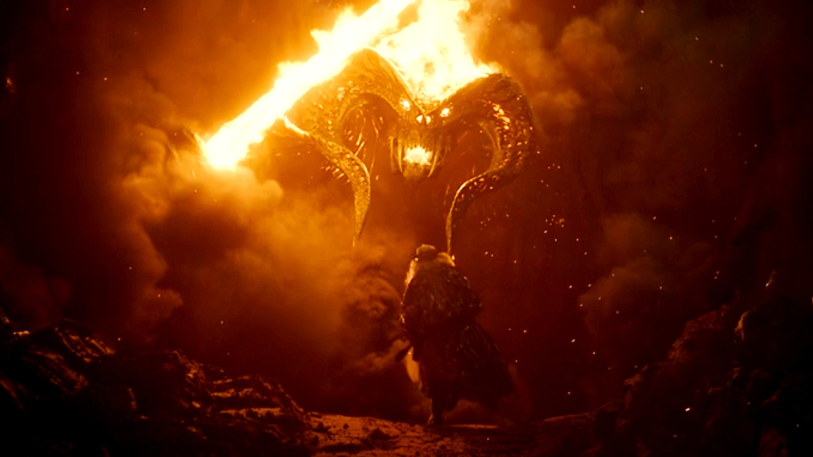 Rings of Power’s Balrog was brought to life with one amazing practical effect