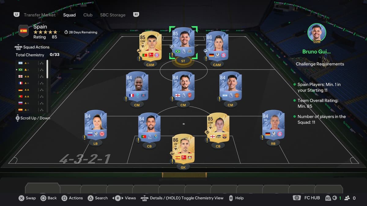 Cómo completar EA FC 25 POTM Lamine Yamal SBC: Solución y costo