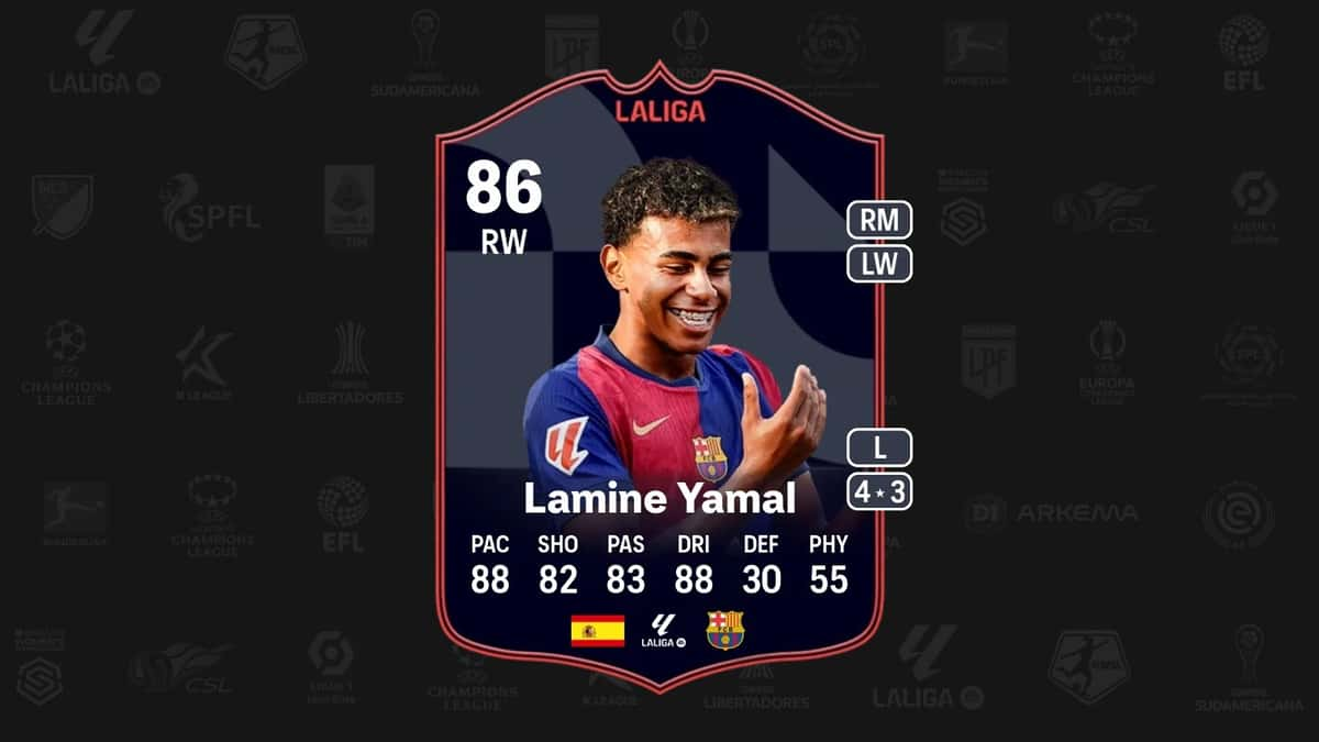 Lamine Yamal SBC in FC 25