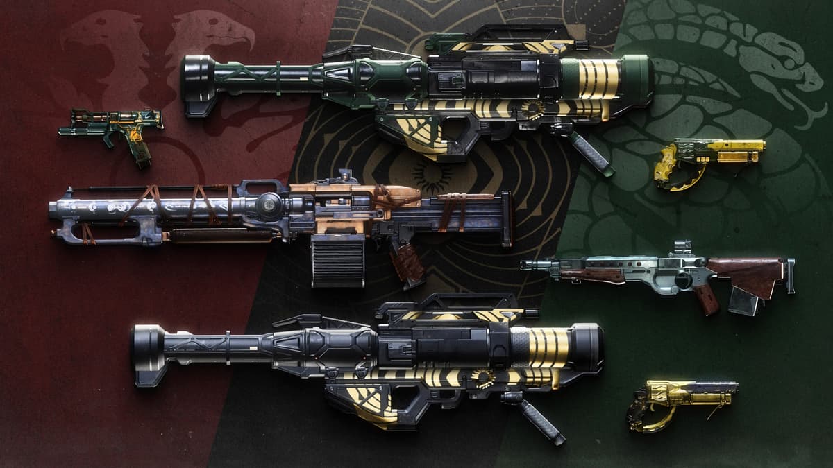 Todas as novas armas em Destiny 2 Episódio Revenant