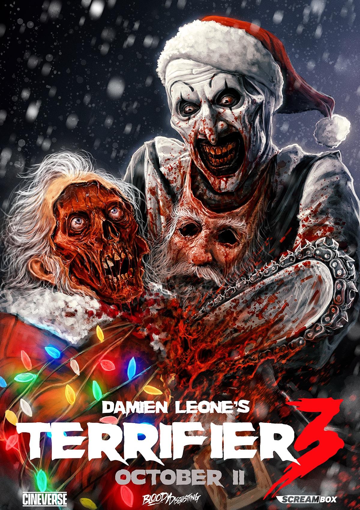 Terrifier 3 Santa star reveals “awful” behind-the-scenes secret