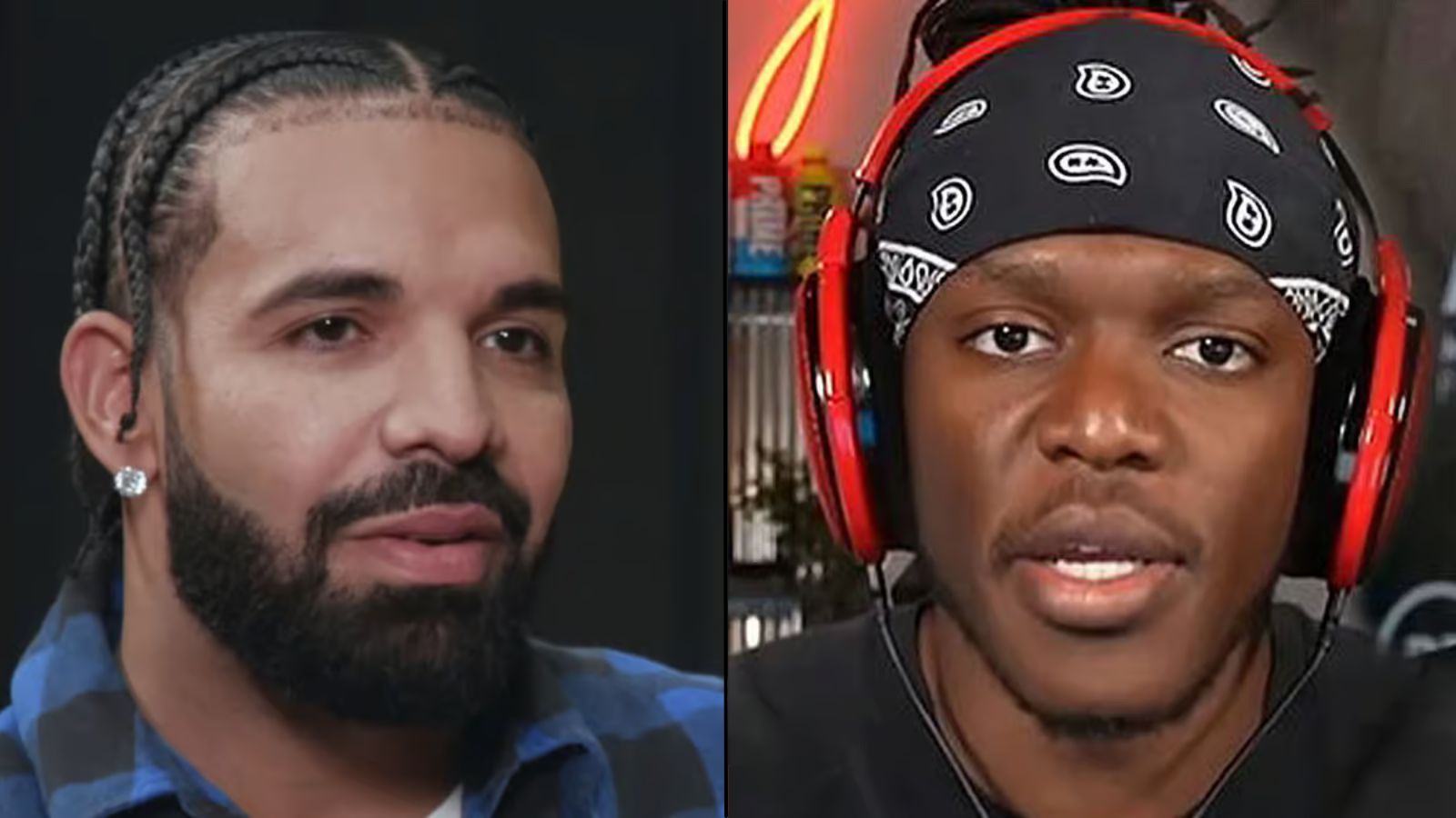 Drake trollea la nueva canción “banger” de KSI en la transmisión de Adin Ross