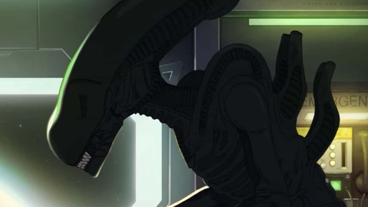 Xenomorph in the space station