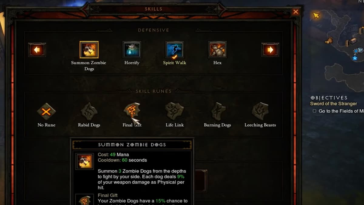 How does Diablo 4’s Spiritborn skill tree compare to Diablo 3’s Witch Doctor?