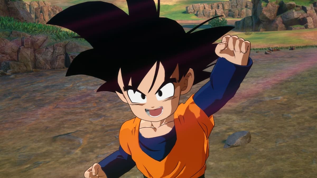 Dragon Ball Sparking Zero Character Proficiency Goten cheering