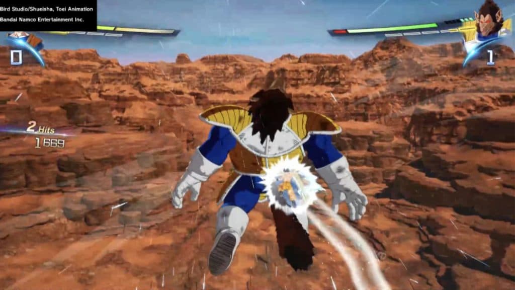 Dragon Ball Sparking Zero Vanishing Attack