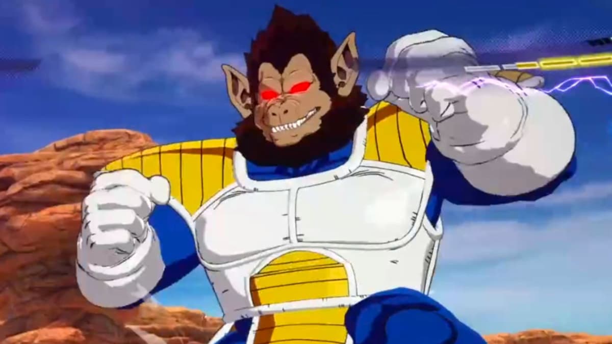 Great Ape Vegeta boss in Dragon Ball Z: Sparking Zero