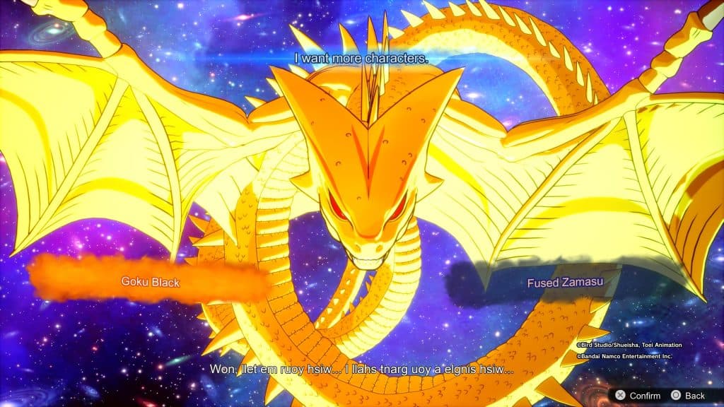 Super Shenron coiled up