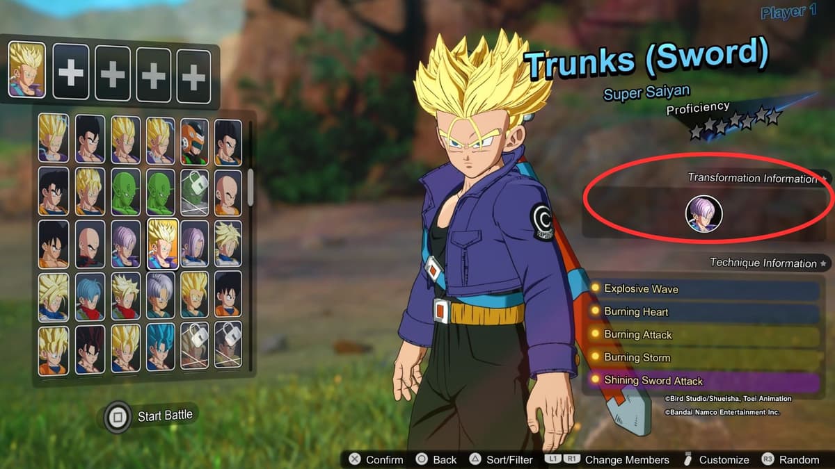 Dragon Ball Sparking Zero: Como transformar, fundir e trocar de personagem