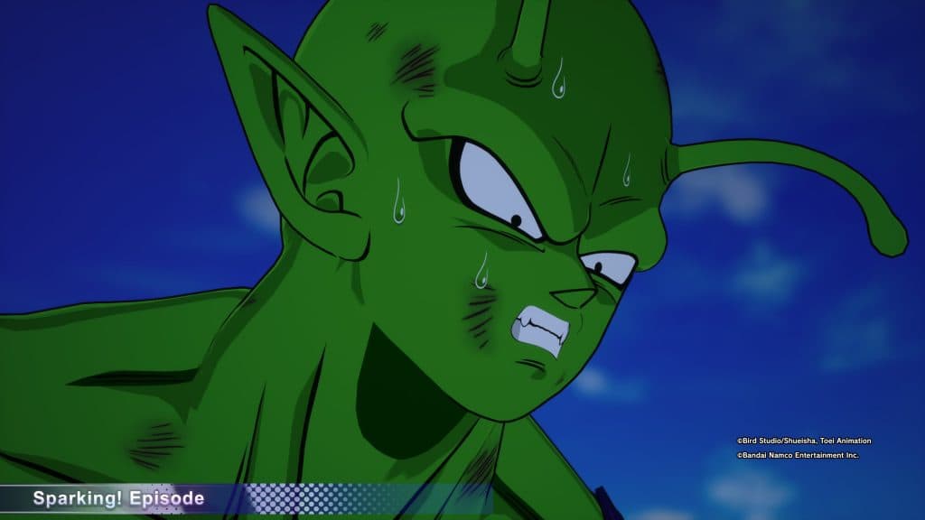 Piccolo Sparking pathway Dragon Ball.