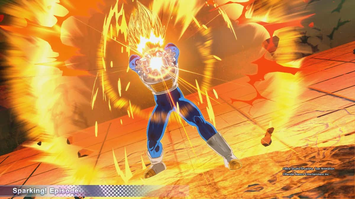 Sparking Episode Vegeta