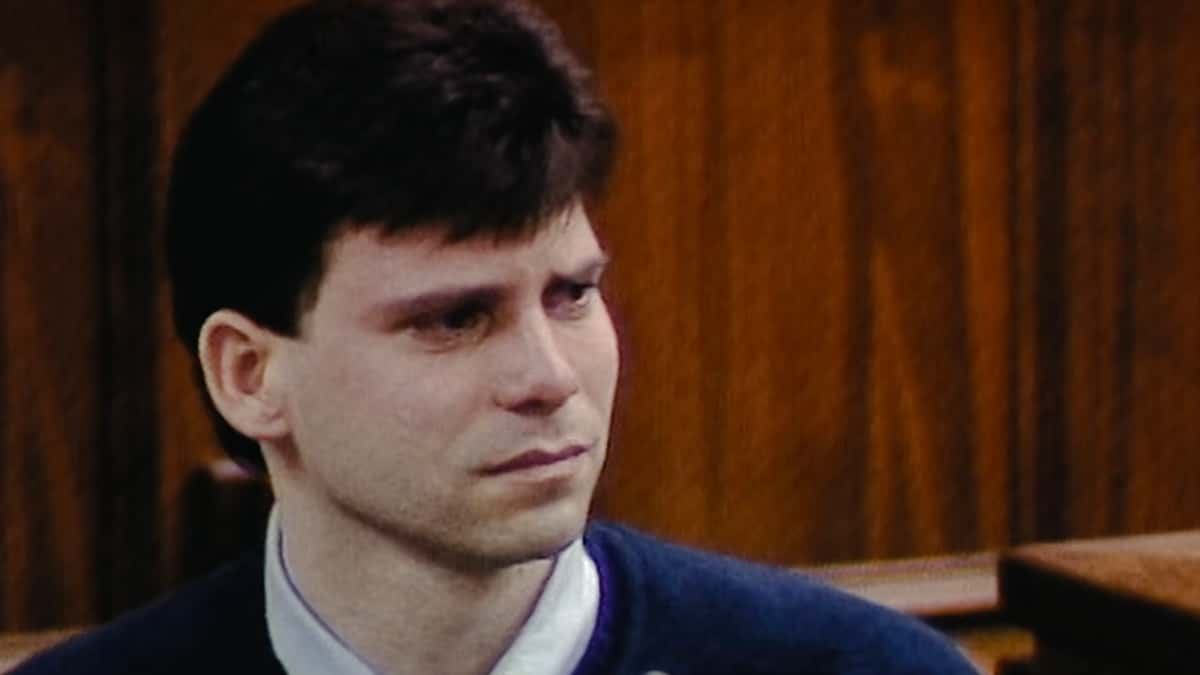 Lyle Menendez during the first trial