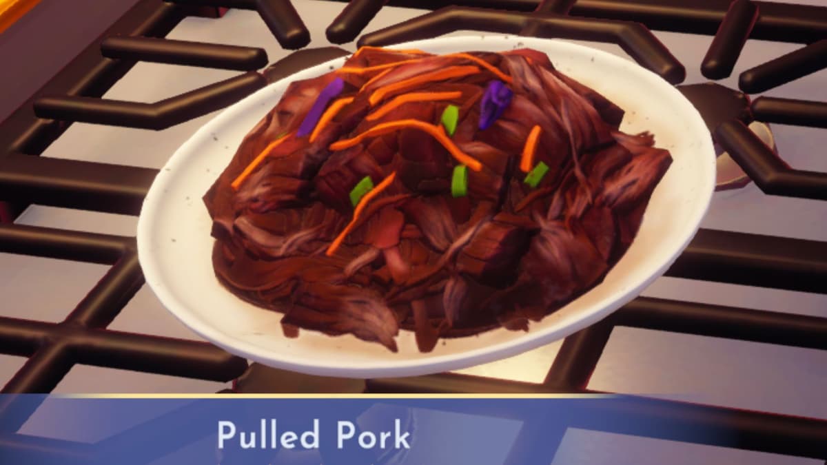 Disney Dreamlight Valley Pulled Pork recipe