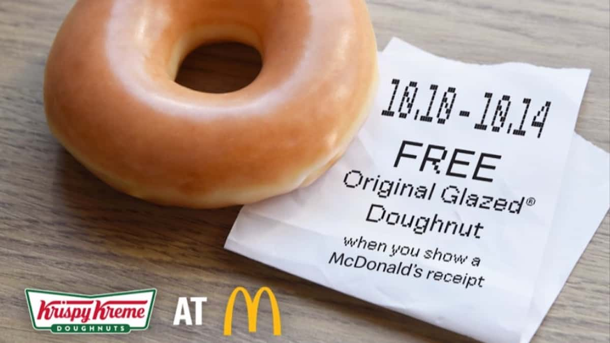 Krispy Kreme X McDonald's collab