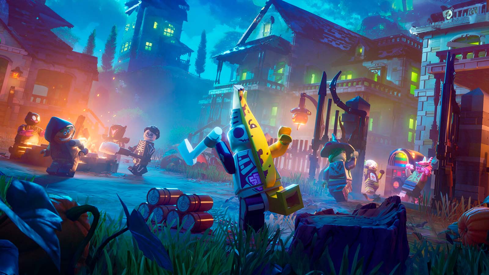 Примечания к обновлению LEGO Fortnitemares 31.40: боевой пропуск, разделенный экран и новые скины