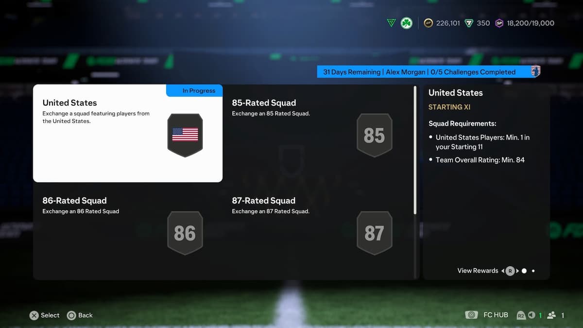 Как пройти EA FC 25 EOAE Alex Morgan SBC – Решение и стоимость