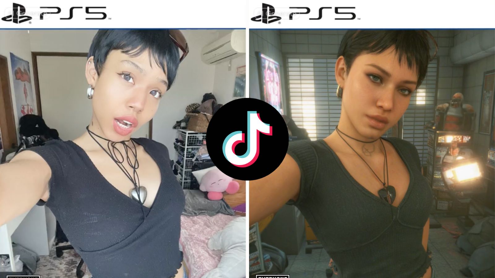 Como obter o filtro viral do PS5 no TikTok