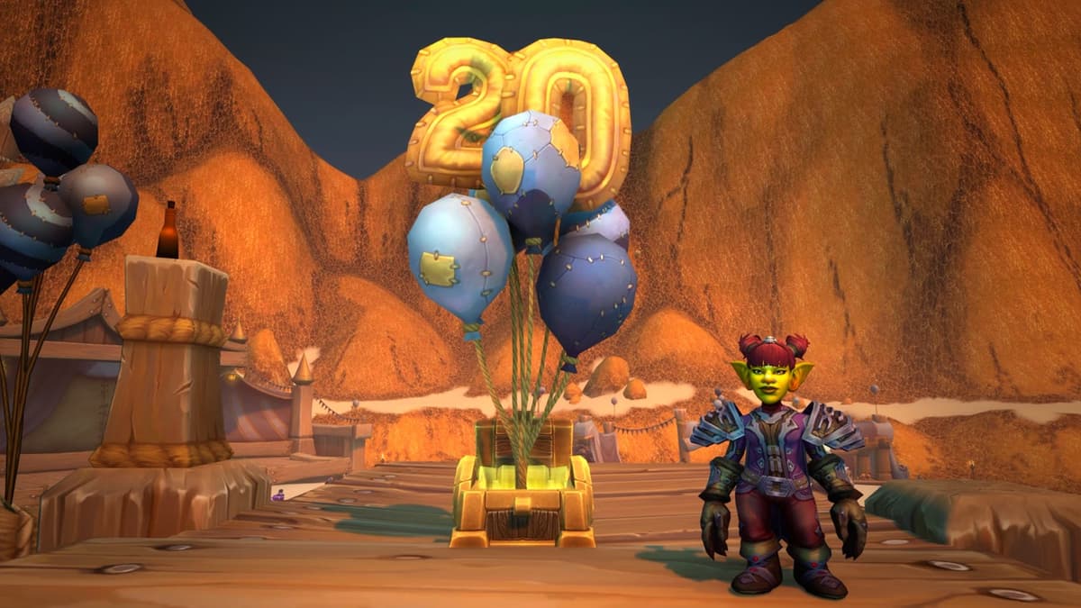 Guía completa del 20.º aniversario de WoW: actividades, recompensas y más