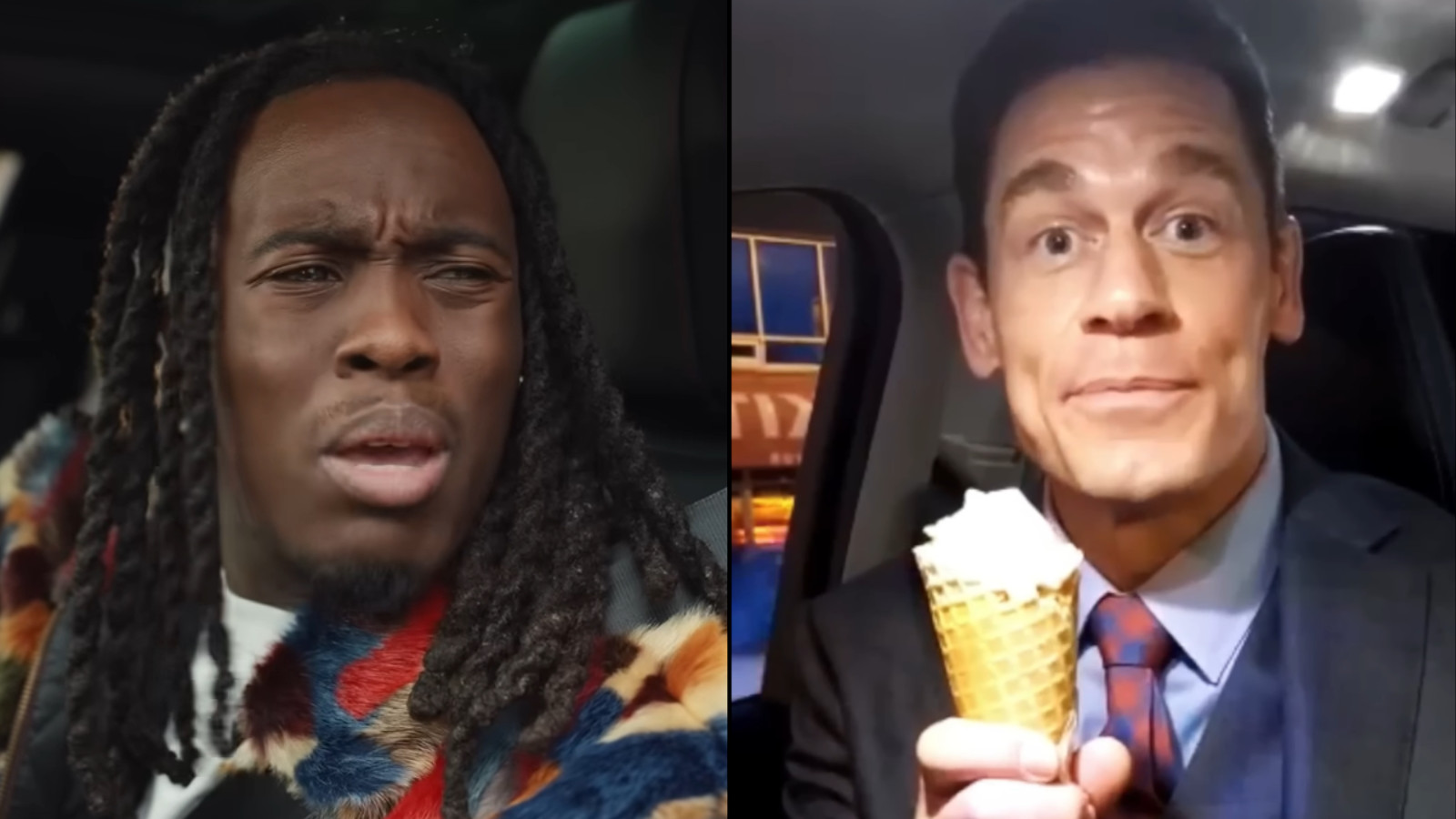 John Cena revela la transmisión cruzada de McDonald's con Kai Cenat y Fanum