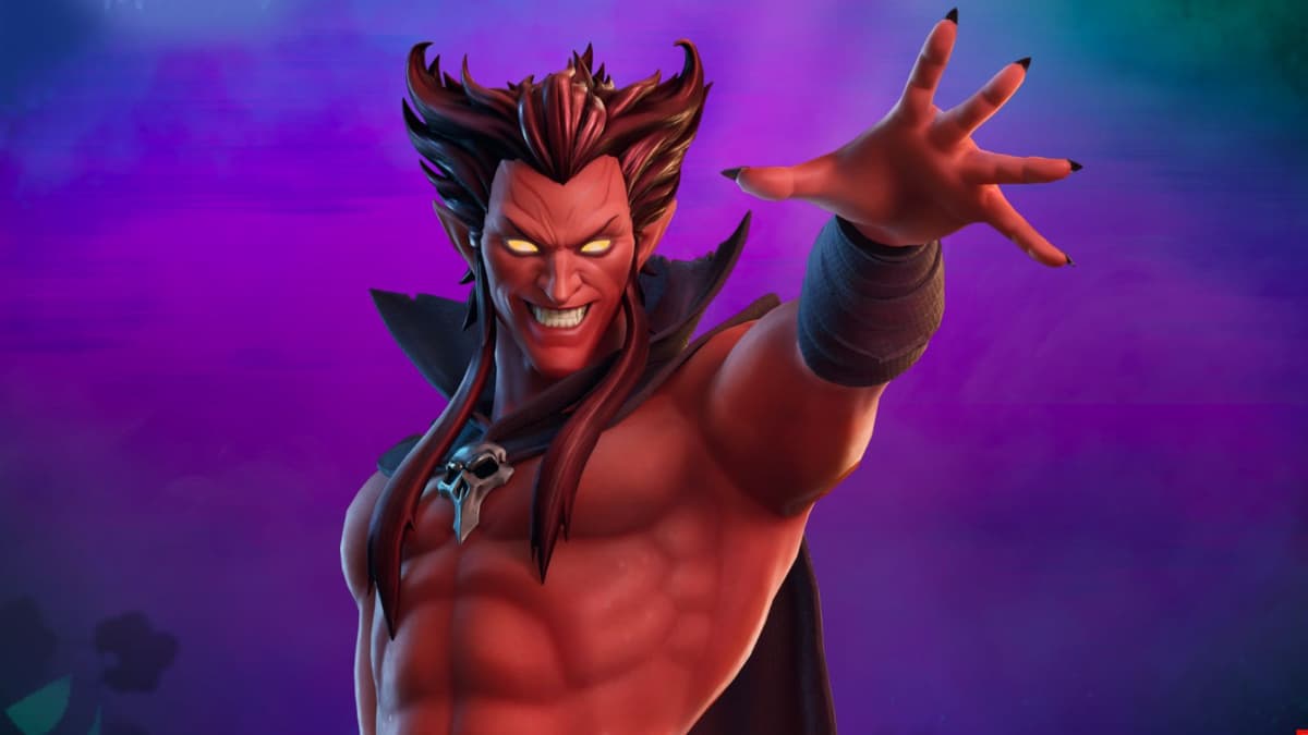 Mephisto skin in Fortnite added as part of the Fortnitemares 2024 event.