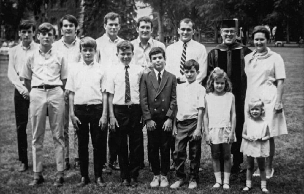 The Galvin family in the Six Schizophrenic Brothers documentary