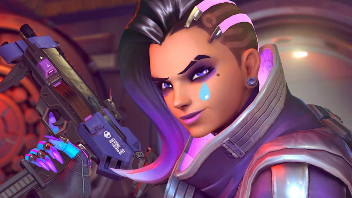 Sombra crying in Overwatch 2