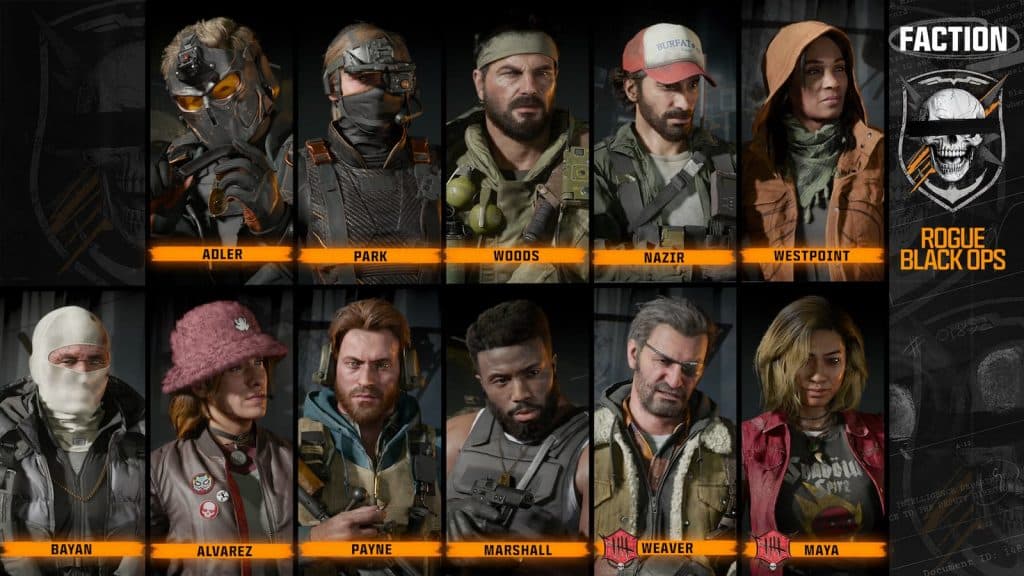 Rogue Black Ops 6 operators