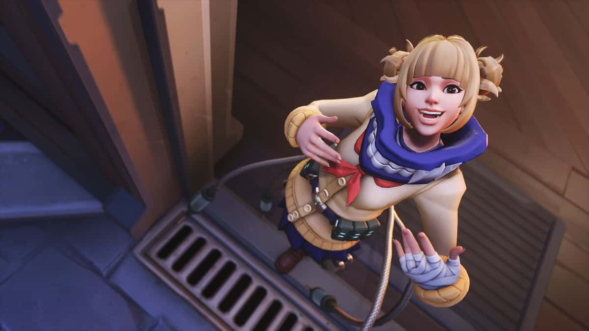 Kiriko as Himiko Toga from My Hero Academia in Overwatch 2