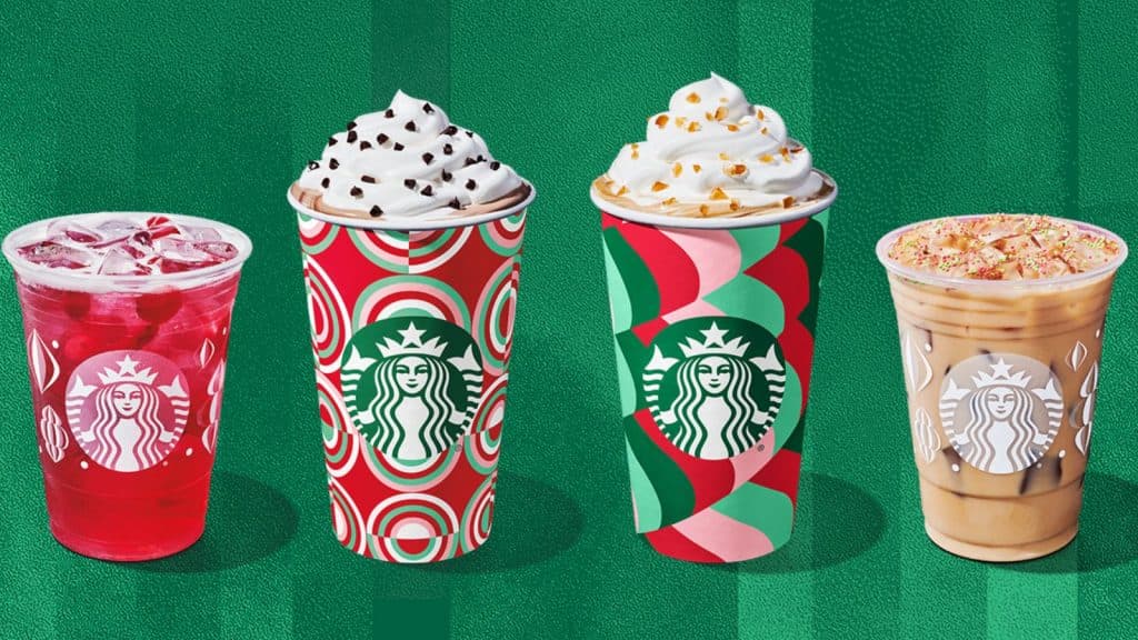 Starbucks 2024 Holiday menu