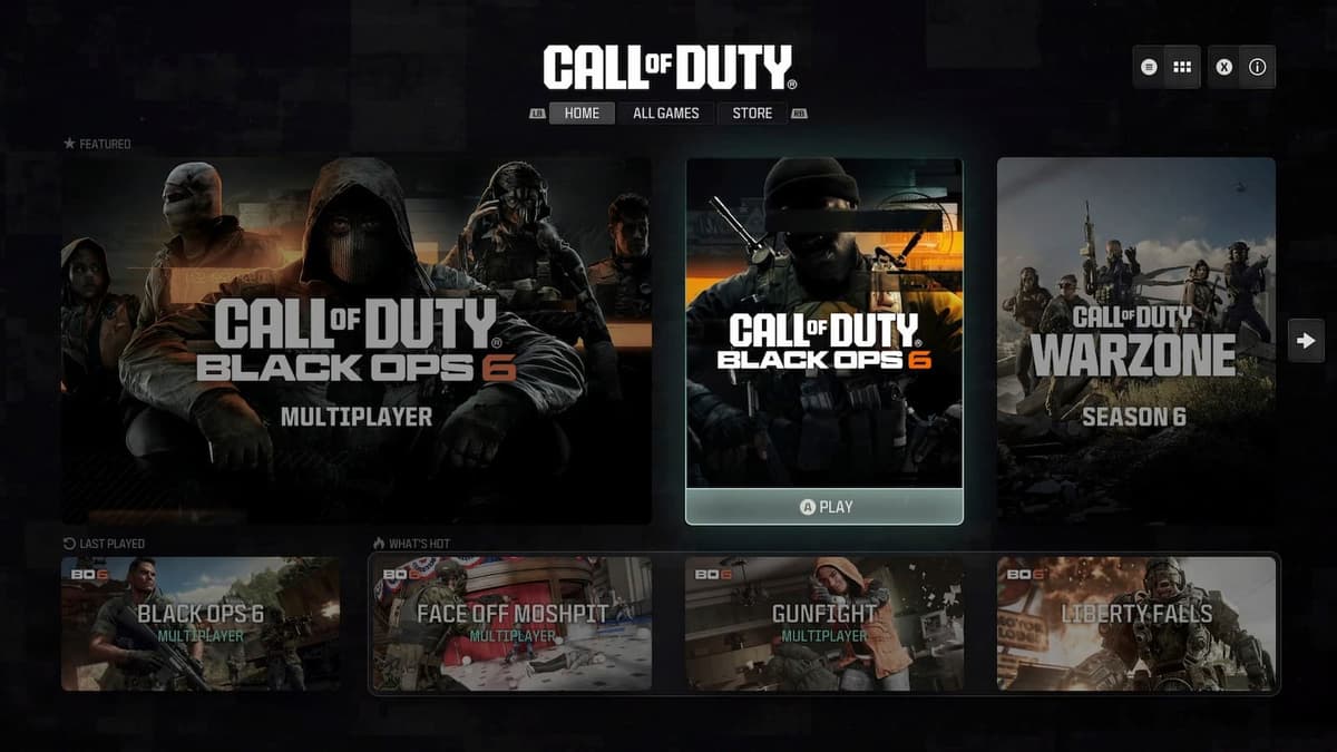 Black Ops 6 revisa los menús y la interfaz de usuario para que sean más accesibles