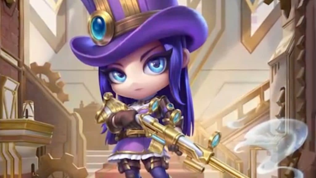 Caityln new skin TFT