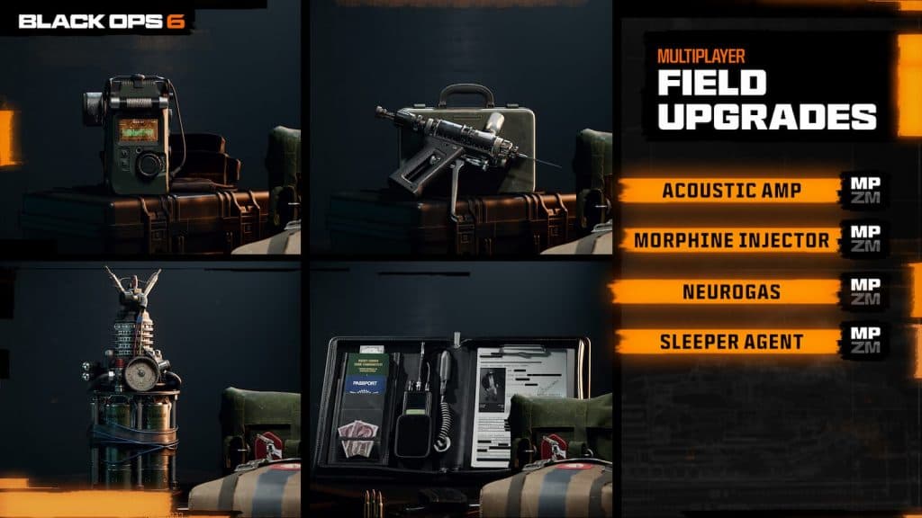 List of Field Upgrades in Black Ops 6