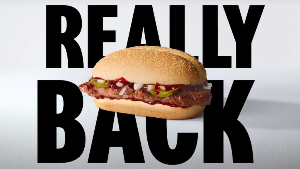 mcrib returns to mcdonalds