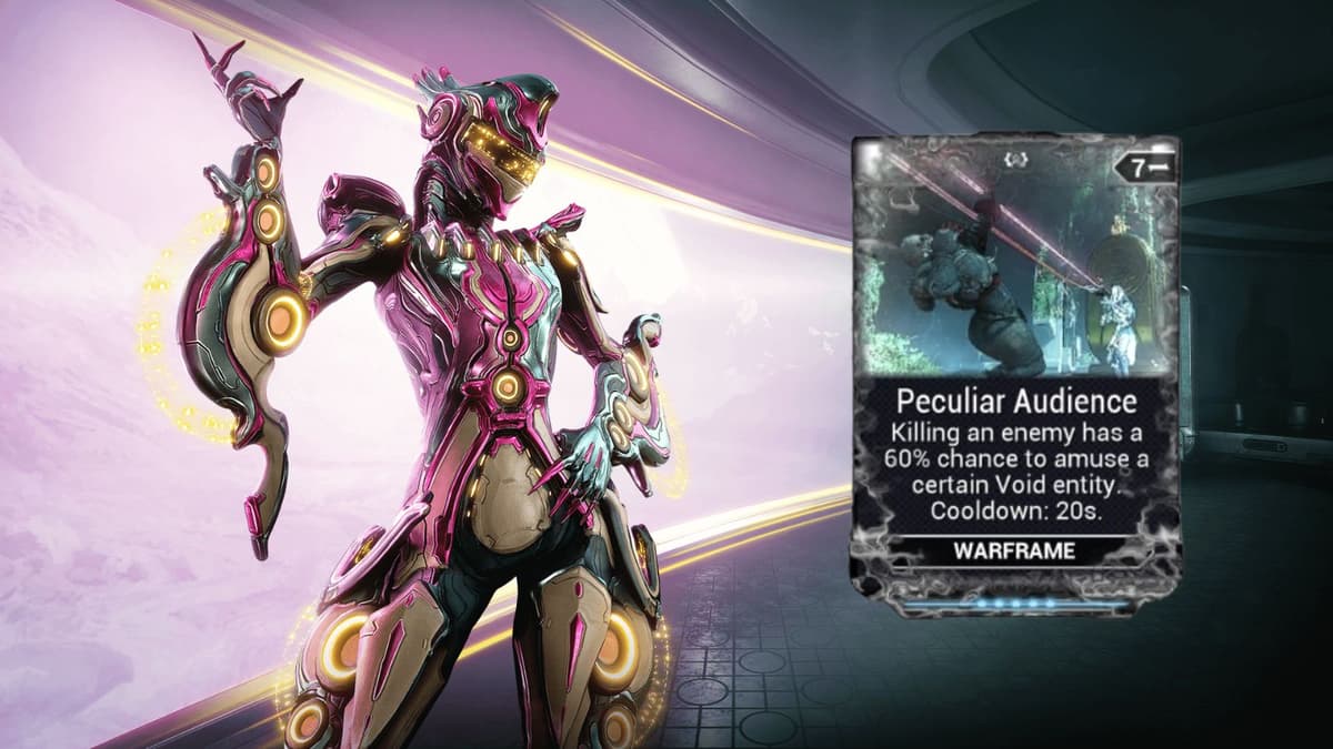 How to get the Peculiar Audience mod in Warframe