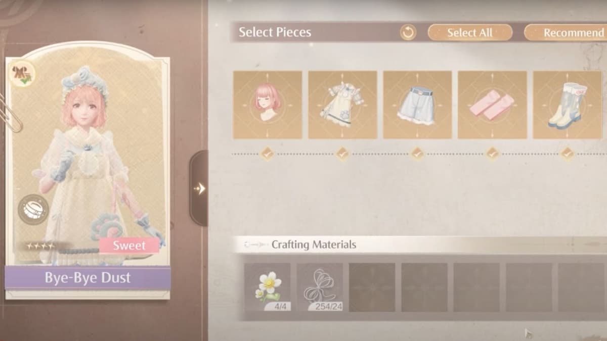 Todos los conjuntos de Infinity Nikki hasta ahora: cómo crearlos y habilidades