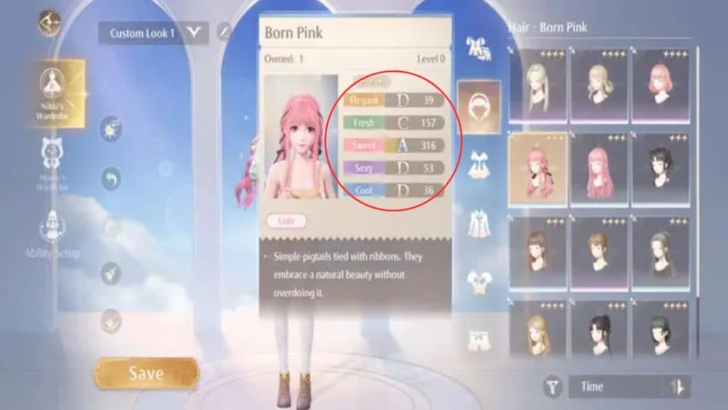 Infinity Nikki Style Challenge ranking