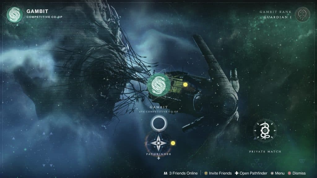 destiny 2 gambit screen