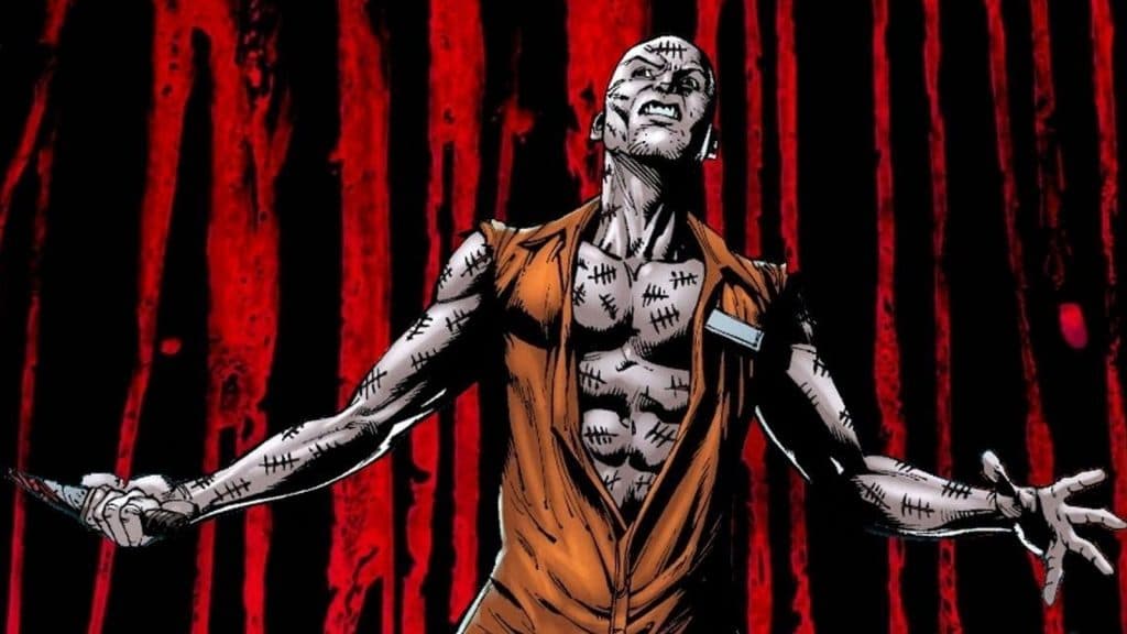 Victor Zsasz in the DC comics