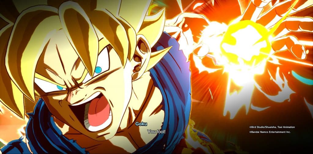 Dragon Ball Goku Angry Kamehameh