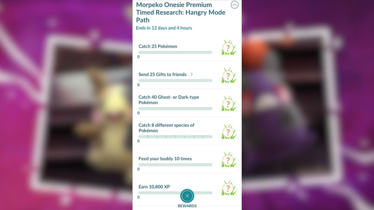 Camino de Pokémon Go Morpeko Onesie: ¿Deberías elegir el modo Full Belly o Hangry?