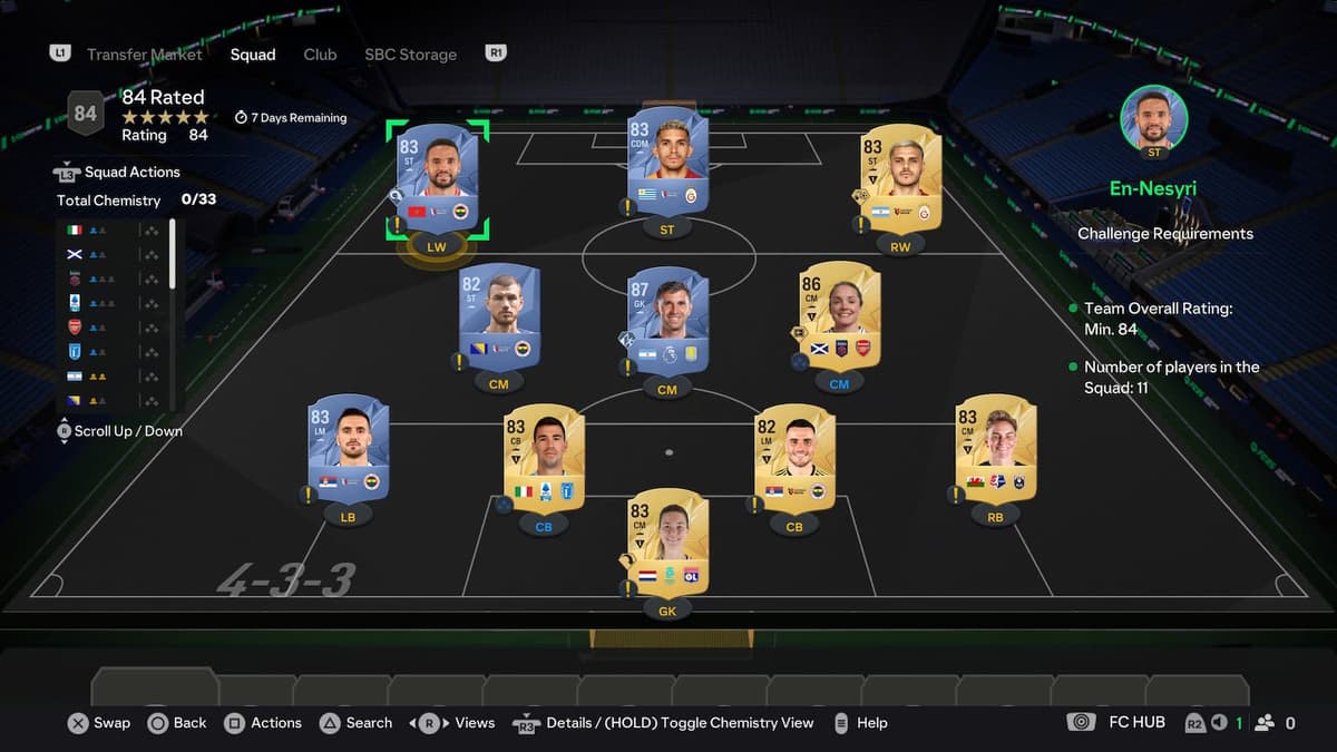 Cómo completar EA FC 25 Max 88 Hero SBC: mejores y peores jugadores